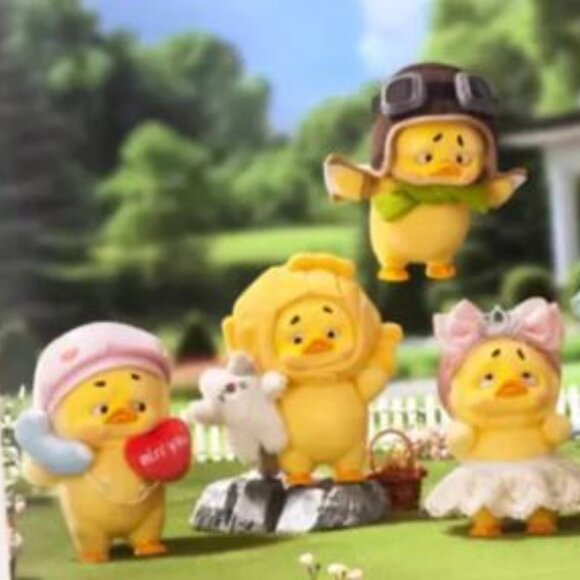 PETTING CAT DUCK - UpsetDuck Act Cute Duck - Picture 3 of 4